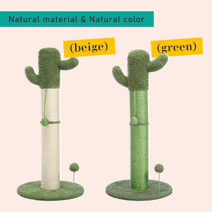 Cute Cactus Cat Tree Toy