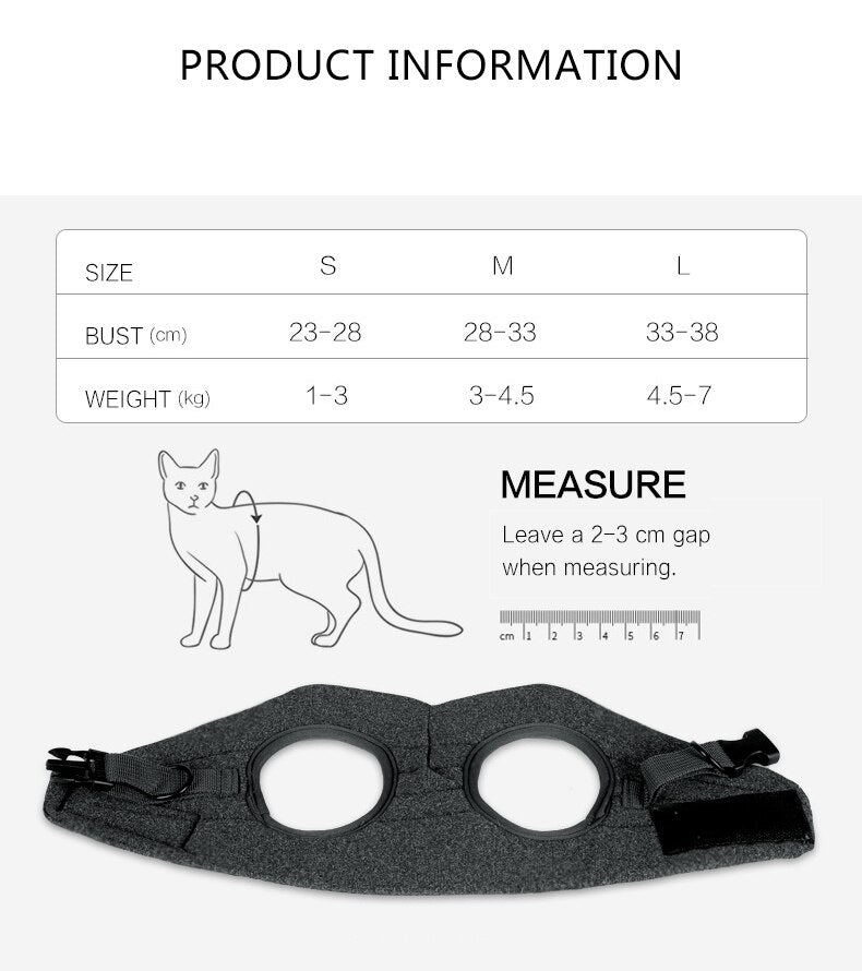 Escape Proof Cat Vest Harness