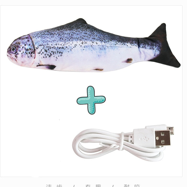 Realistic USB Charging Fish Toy