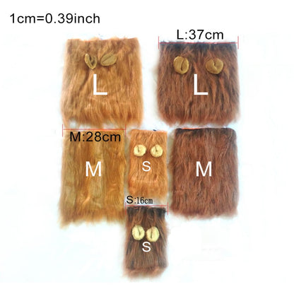 Lion Wig Costume For Dogs