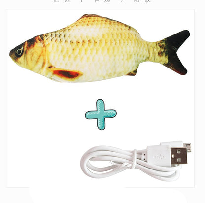 Realistic USB Charging Fish Toy