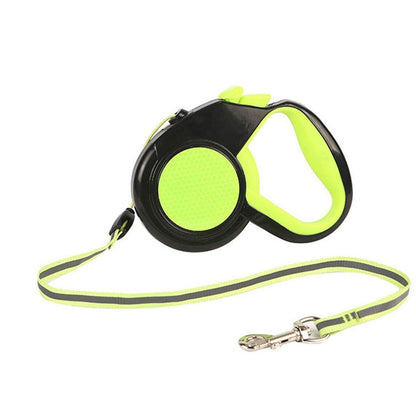 Retractable and Reflective Dog Leash