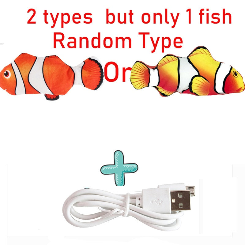 Realistic USB Charging Fish Toy