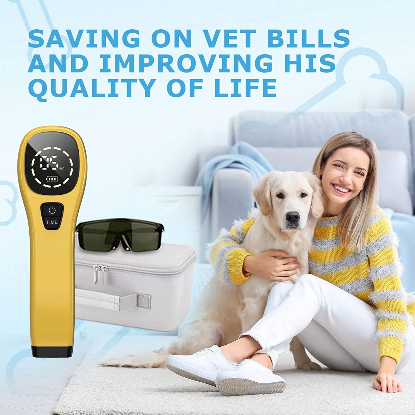 Pet Laser Therapy Device for Pain Relief