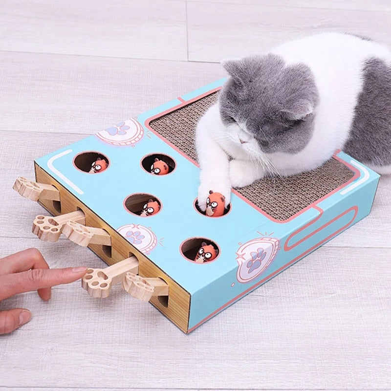 Mice Fighting Cat Puzzle Toy