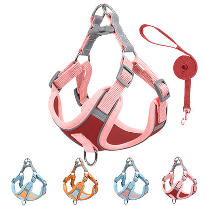 Reflective Dog Harness and Leash